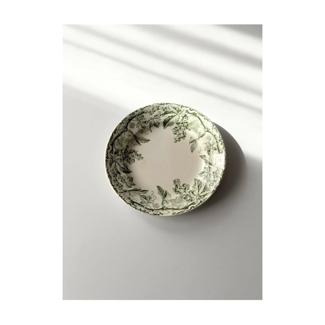 Creil et Montereau クレイユモントロー / “KANTARA” 平皿プレート