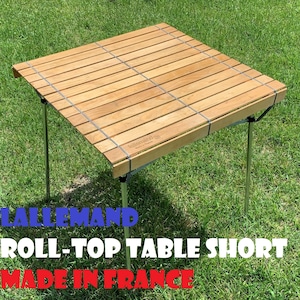 ラレマンド ロールトップテーブル ショート フランス製 LALLEMAND ROLL-TOP TABLE (SHORT) MADE IN FRANCE 廃盤希少