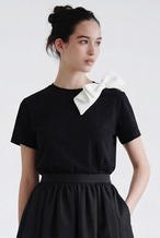 RIBBON TEE BLACK