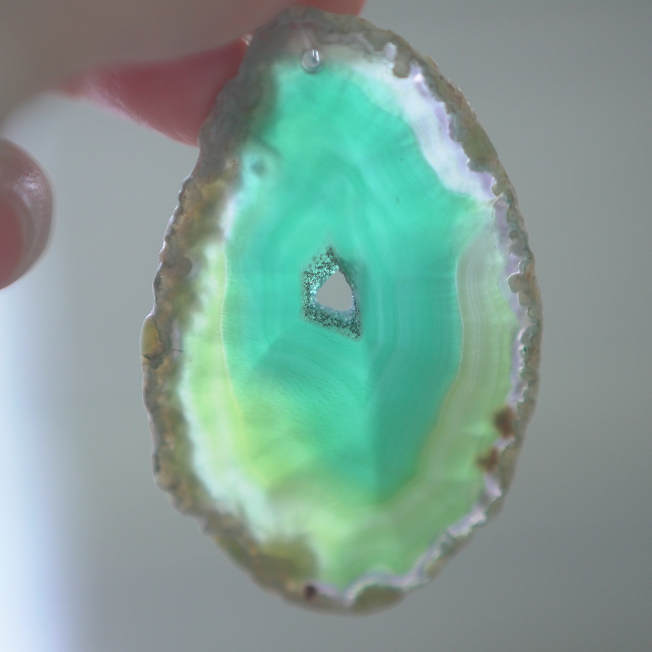 Healing Drops 03 - アゲートヒーリングチャイム / Agate Sun Catcher Wind Chime 834