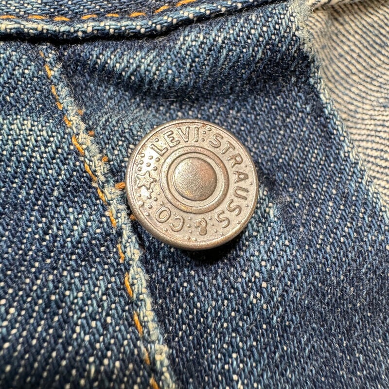70's LEVI'S リーバイス 501 デニム Big E 過渡期モデル 通常R 刻印2