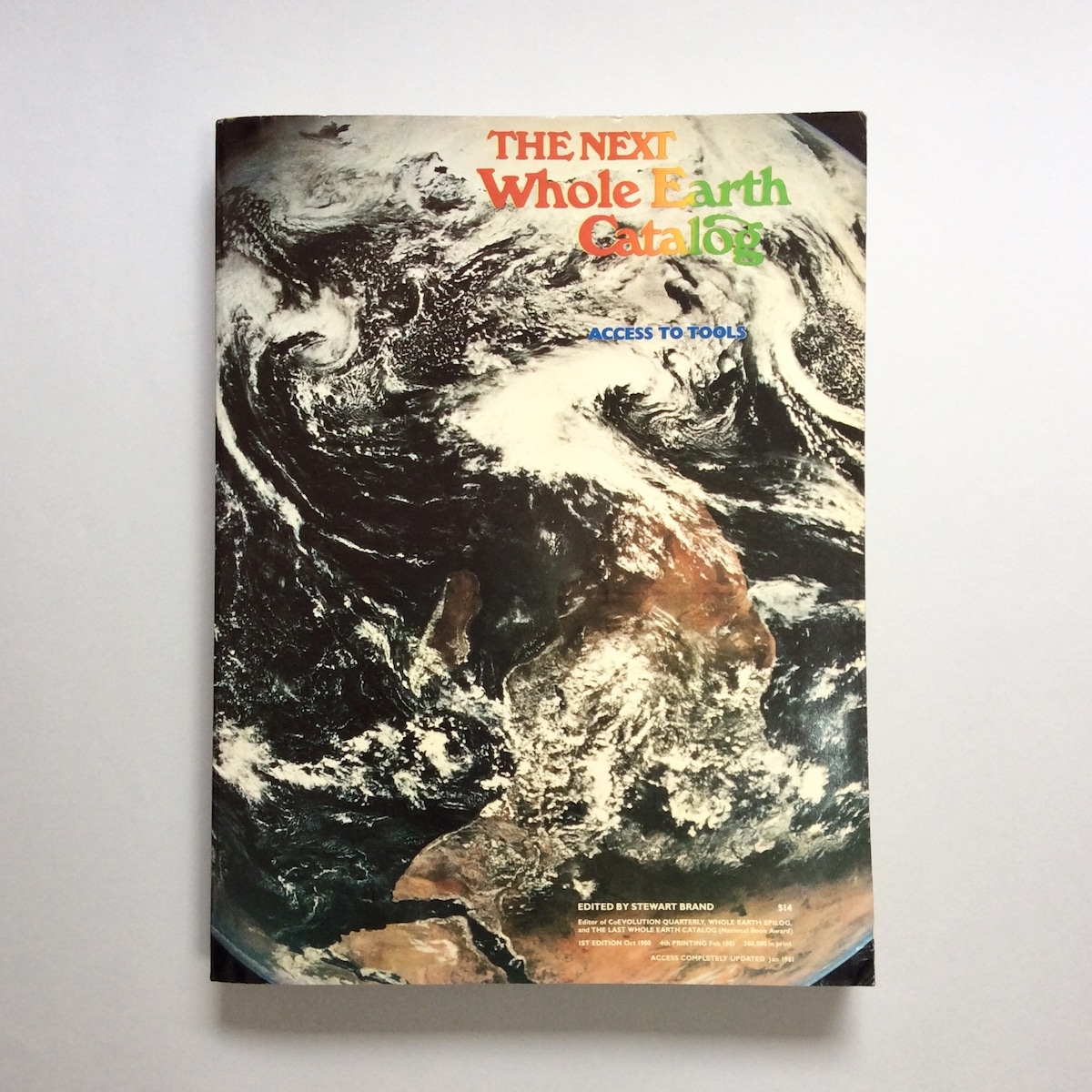 1974年刊 「Whole Earth Epilog」ホール 何気なく アース エピローグ 