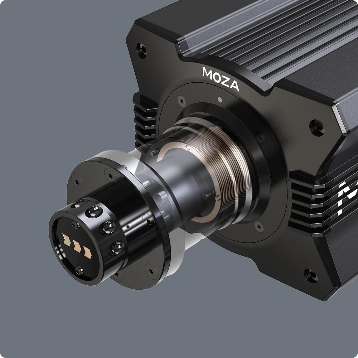 MOZA RACING】R9モーターユニット 出力9Nm(ダイレクトドライブ方式