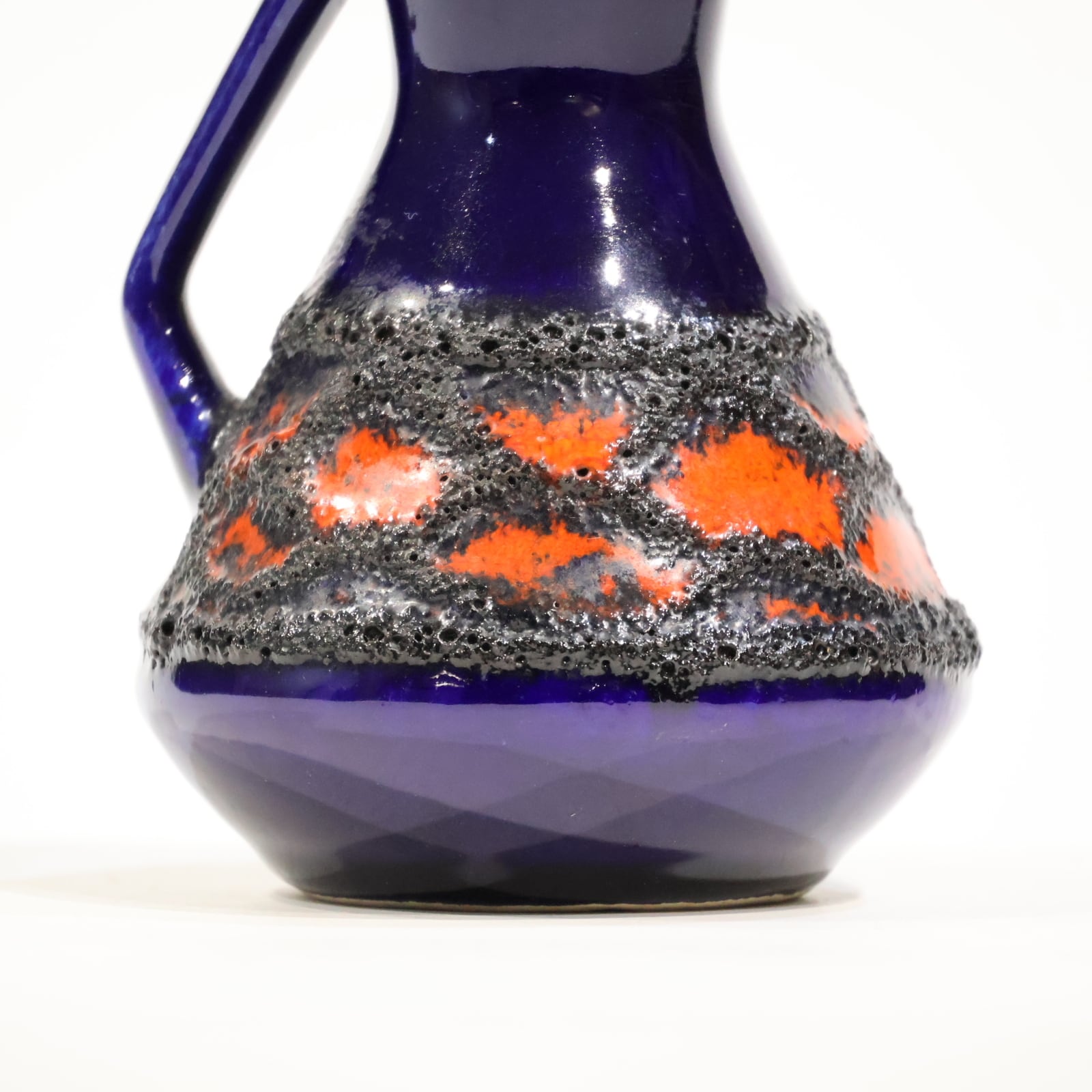 1点もの Fat Lava 植木鉢 Fohr Keramik 1960年代 1点もの Fat Lava 植木鉢