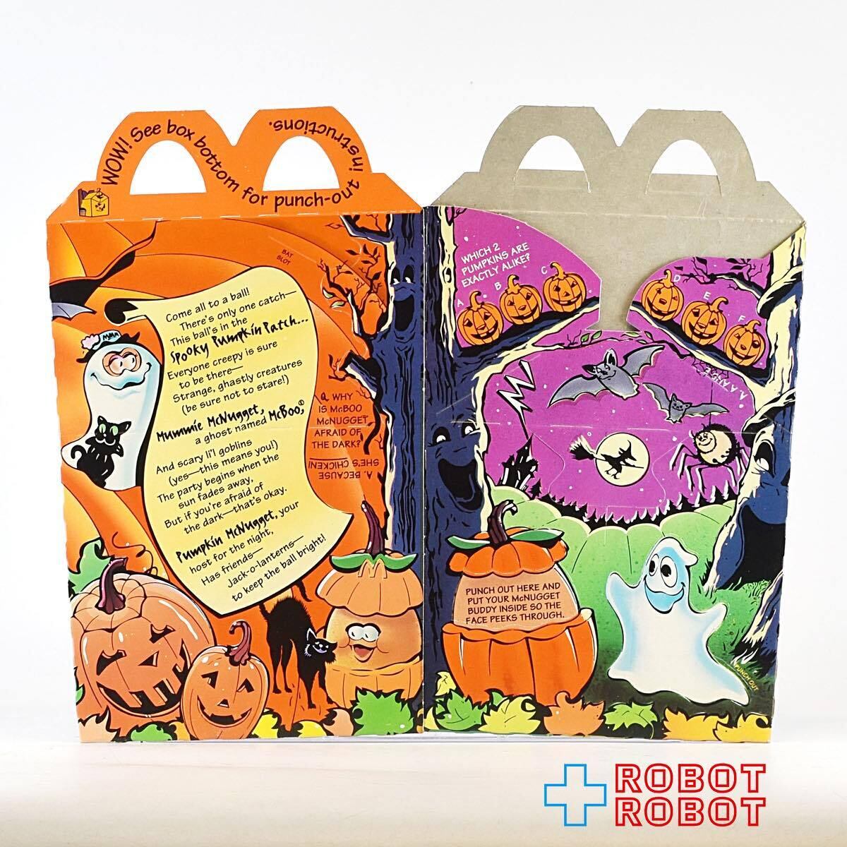 マクドナルド 空箱 ハロウィン マックナゲット バディーズ ハッピー