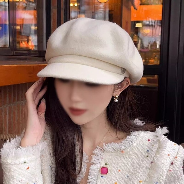 全5色/Wool soft casquette　M4908
