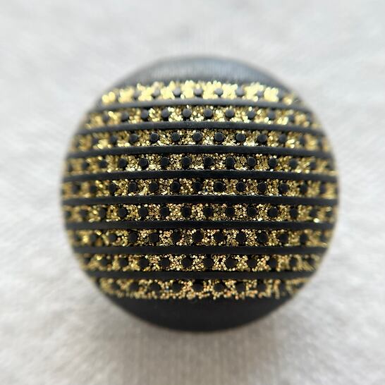 ゴールドライン×マットブラック 28㎜