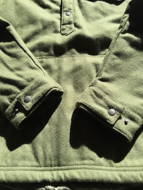 Patagonia / Reclaimed Wool Snap-T P/O / Fatigue Green | thehunt Patagonia / Reclaimed Wool Snap-T P/O / Fatigue Green | thehunt