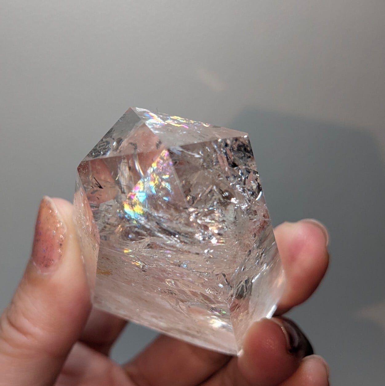 ピンククリアクォーツ 高品質タワー 約63mm | iris imrama stone