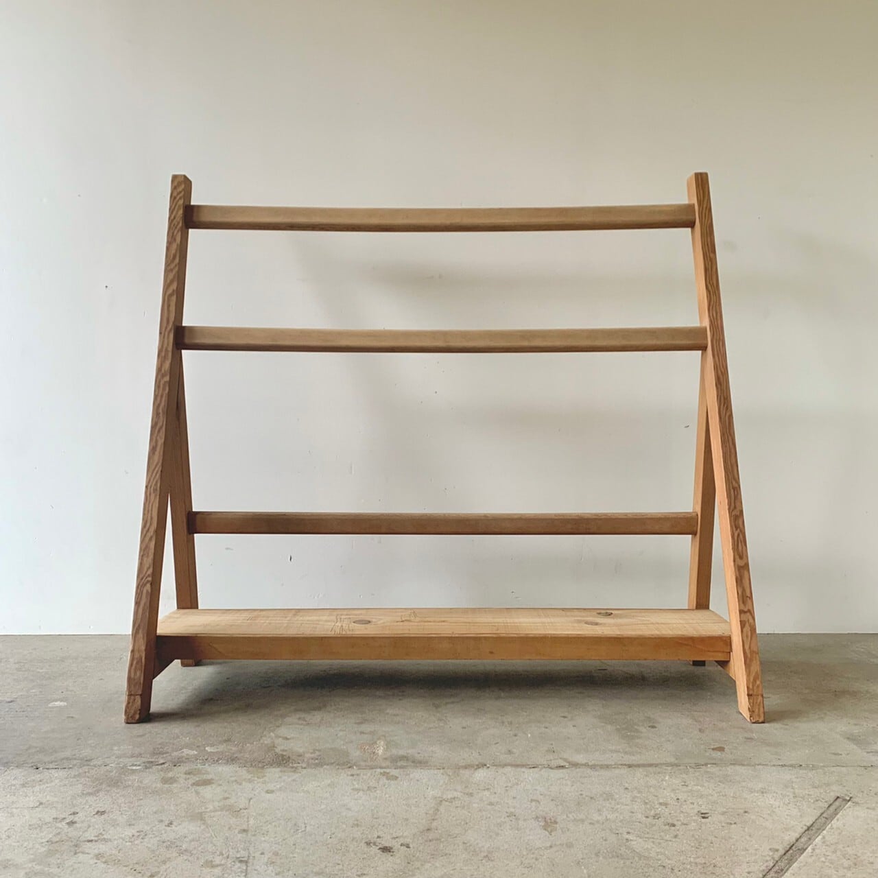 タオルハンガー　ラック　古家具　0775