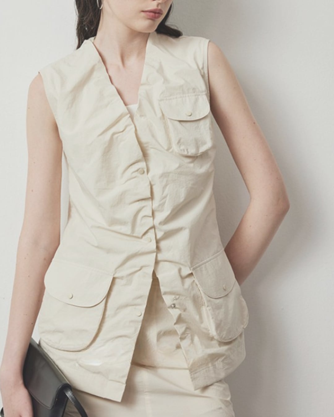 Utility Pocket Cotton Vest