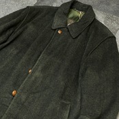 BELFE mohair blend Balmacaan coat