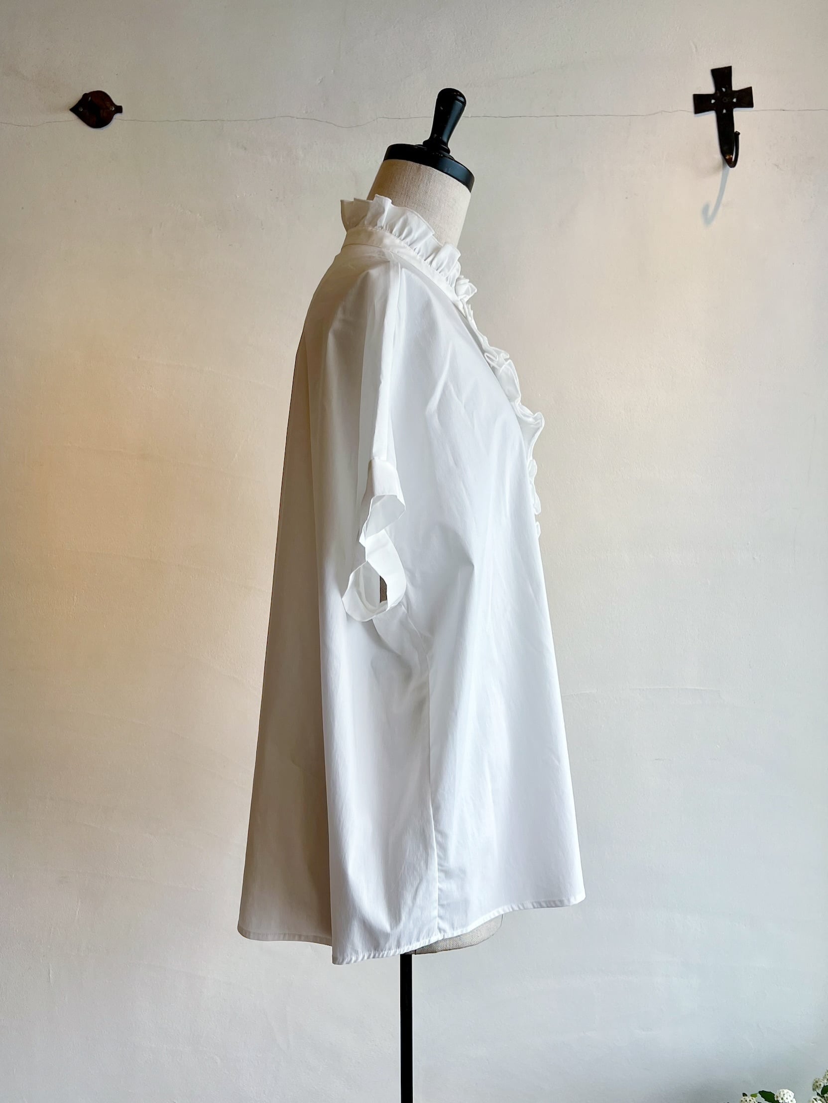 MARGAUX VINTAGE / フリルシャツ | anouk