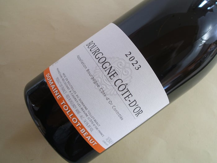 ブルゴーニュ コート・ドール 赤 2023年 トロ・ボー