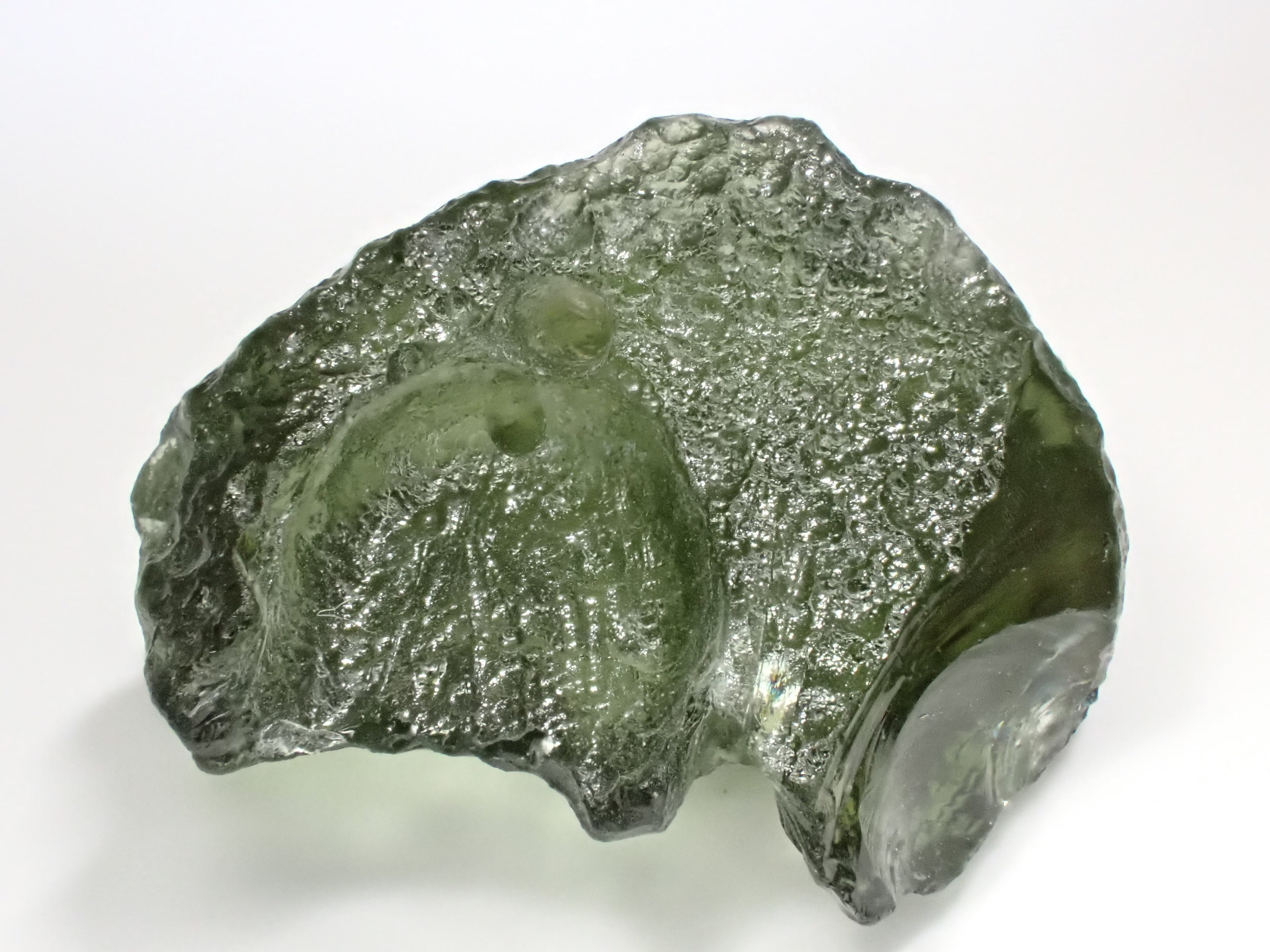 チェコ産】モルダバイト モルダウ石 原石 標本No126 | 石処たっちゃん