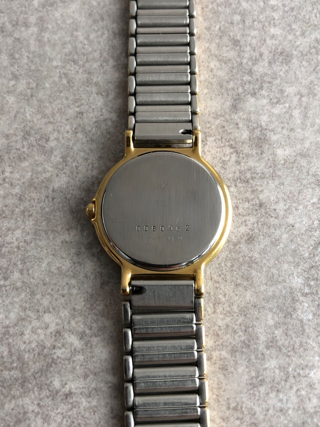 Yves Saint Laurent イヴ・サンローラン 腕時計 シルバー クウォーツ 2200-22841 YO vintage ヴィンテージ オールド p5bvh6