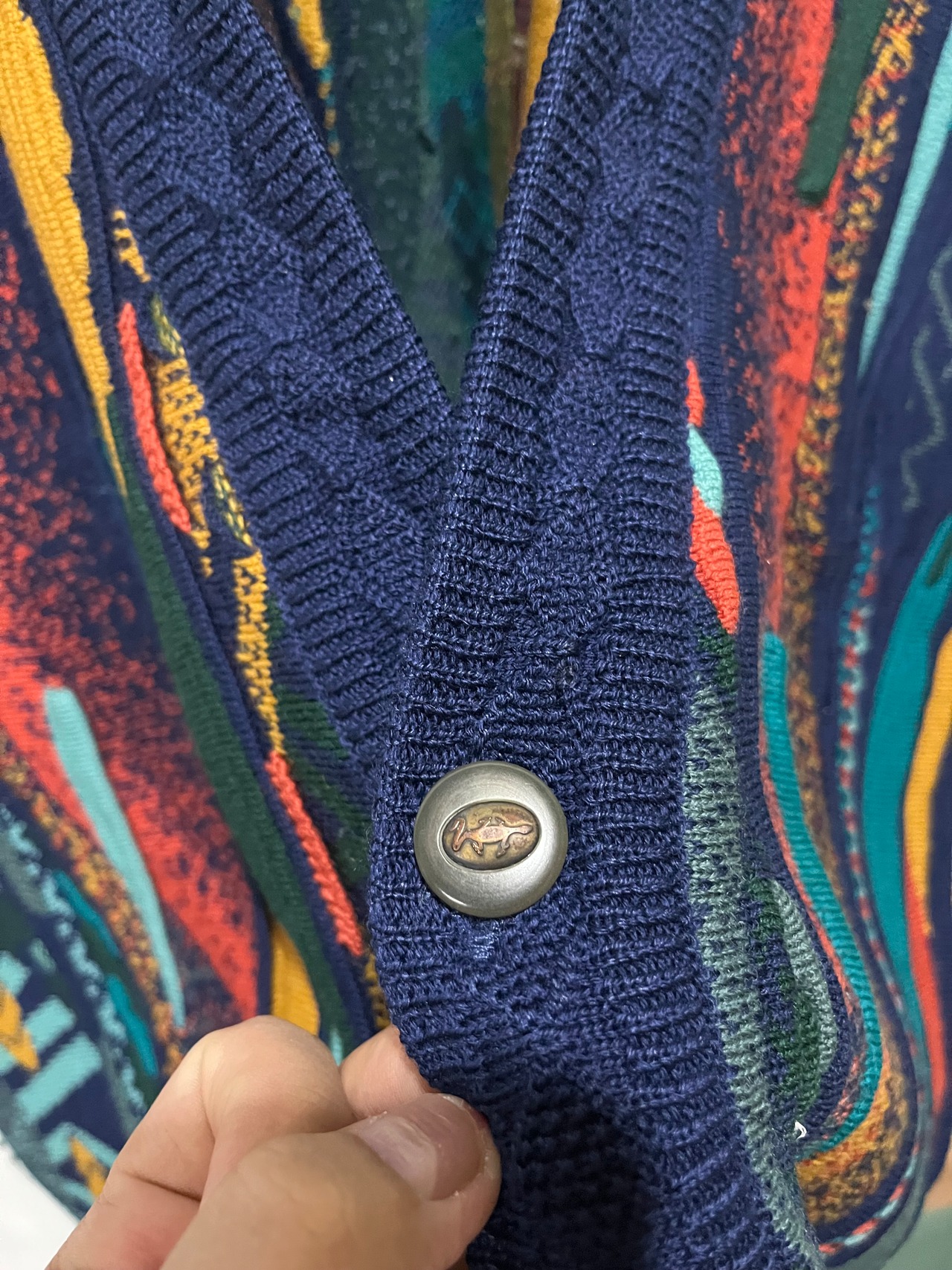 90's GECCU Multicollar Cardigan Made in Australia