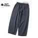gym master ジムマスター シアサッカー ペインターパンツ メンズ ワイドパンツ 夏パンツ 軽量 薄手 涼しい イージーパンツ カジュアル アウトドア G733723 チャコール(04)