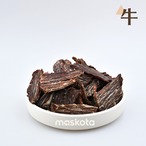 maskota 無添加 国産 牛もも肉 スライス ジャーキー（しっかり噛みごたえ）ペットおやつ 80g
