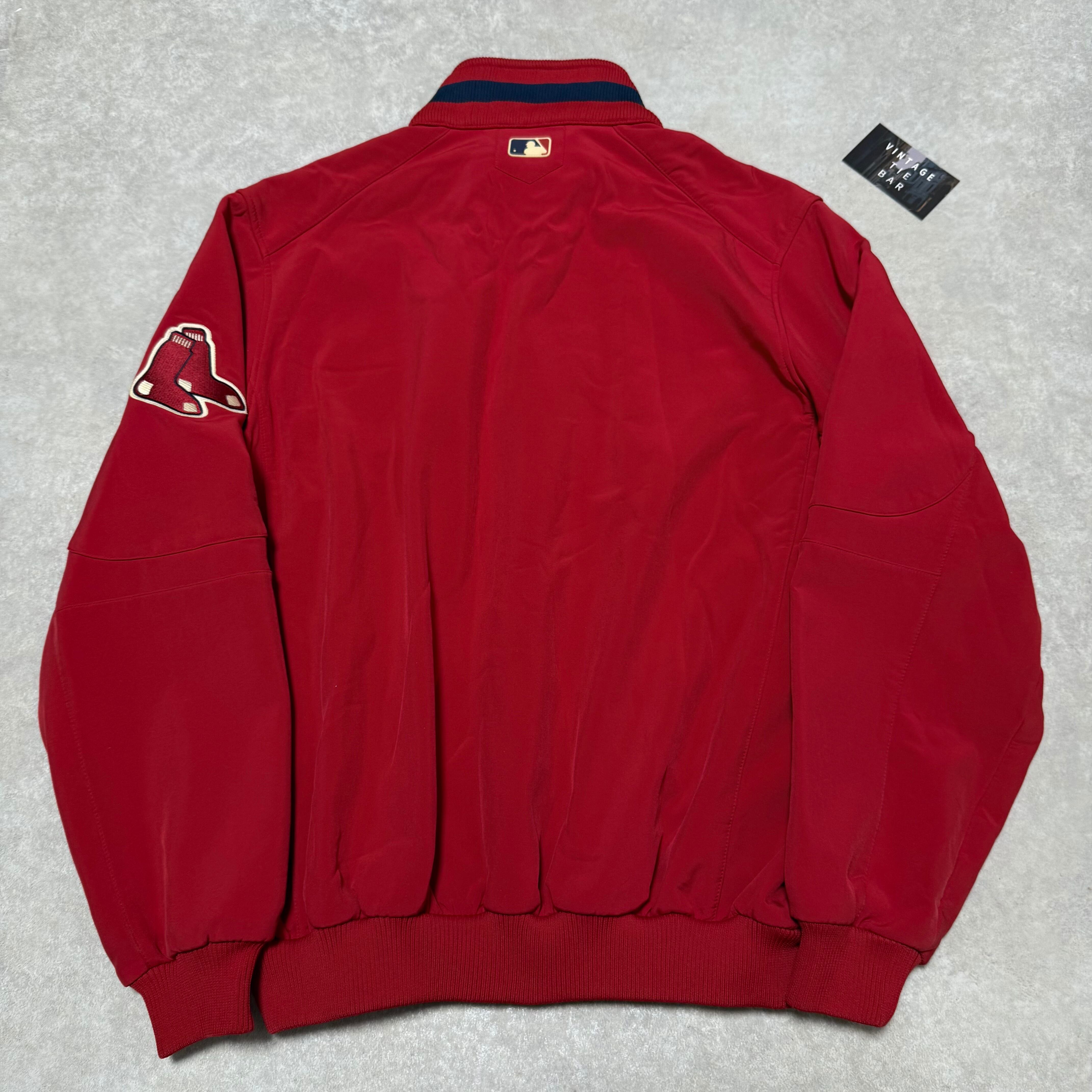 美品 90s MAJESTIC マジェスティック RED SOX Authentic Jacket MLB