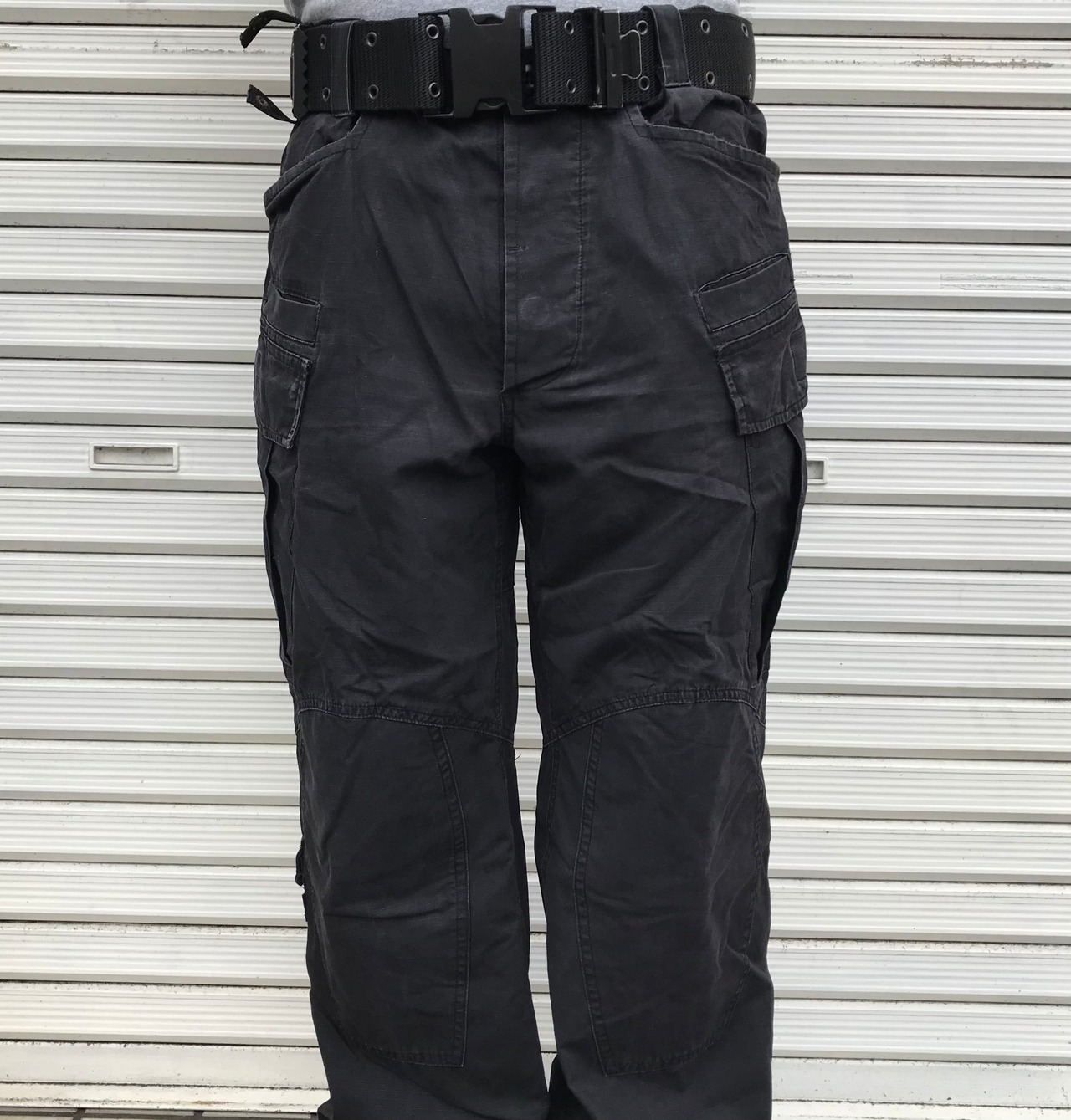 米軍 M-65 フィールドパンツ ブラック コンバット ベルト付き U.S.ARMY 