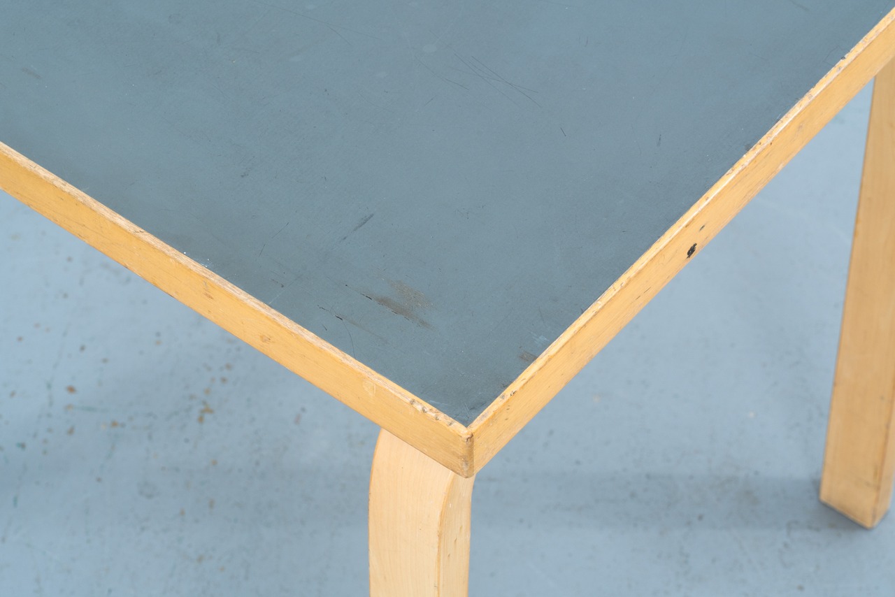 Alvar Aalto | Table gray linoleum 1950s