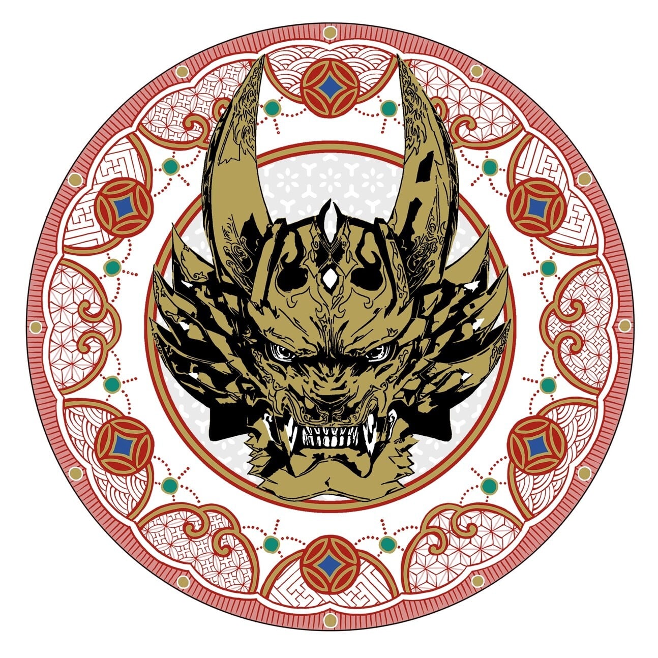 九谷焼豆皿 黄金騎士ガロ | 牙狼＜GARO＞ショップ