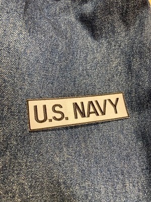 ミリタリーパッチ　ワッペン　US NAVY ロゴ  PM0443