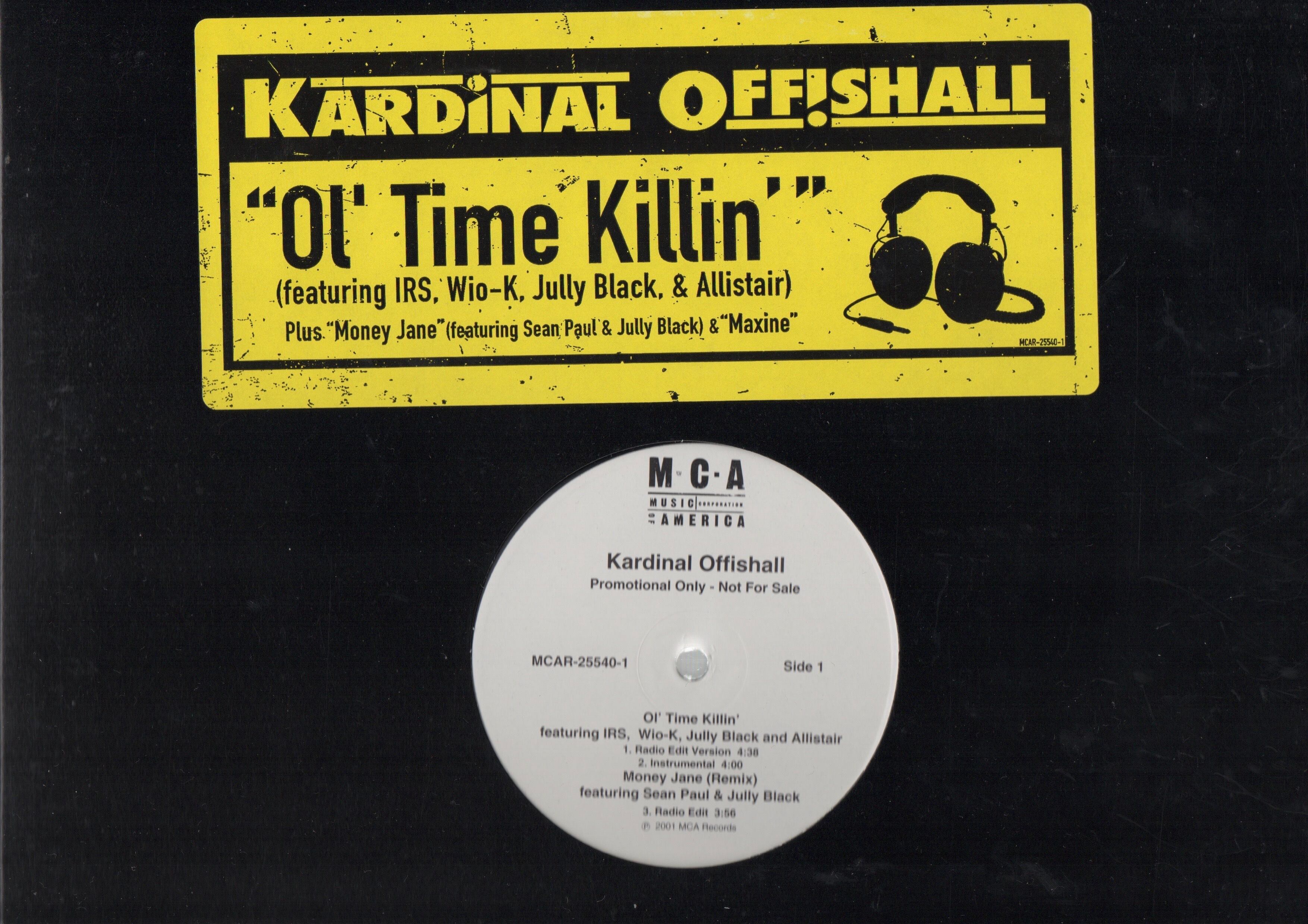 12inch】Kardinal Offishall / Ol' Time Killin' | COMPACT DISCO ASIA