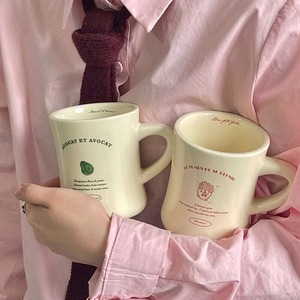 【CUP】レトロアボカドORフライドポテトロゴセラミックカップ