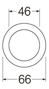 SANEI(サンエイ) バス接続管パッキン 66mm パッキン・スリップパッキン各1個入 PP42-46S