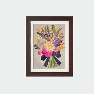 ウッドＬ　マホガニー『受注商品・押し花』【送料無料】