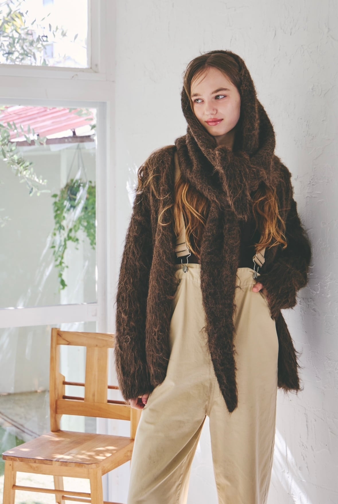 2way mokemoke cardigan | mite