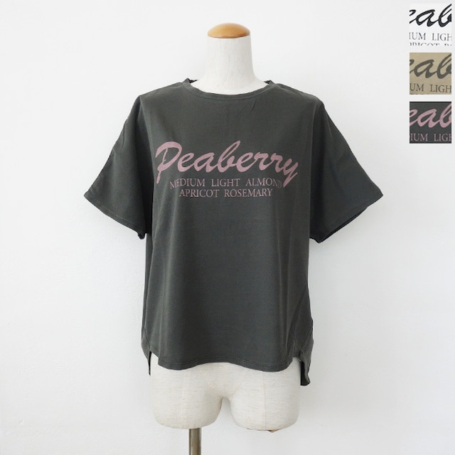 MICA&DEAL (マイカアンドディール) Tシャツ ロゴ ドルマンスリーブ クルーネック 0126209125