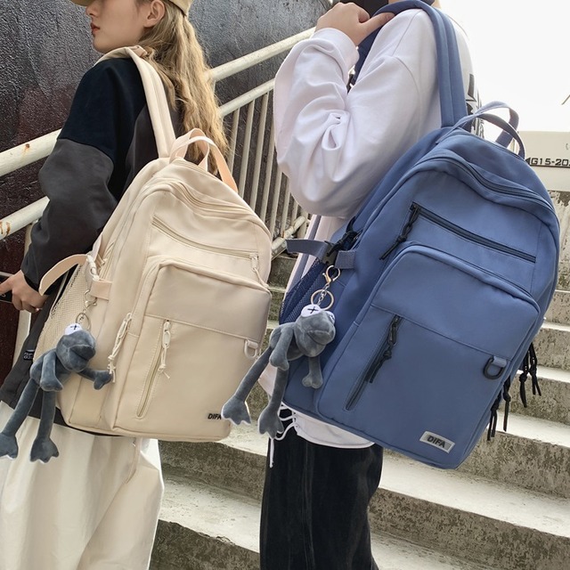 バックパック レディース メンズ リュック 春夏 秋冬 春 夏 秋 冬 黒 バッグ リュックサック ロゴ シンプル かばん メッシュ 撥水 部活 合宿 旅行 通学 大容量 学校バッグ 大学生 高校生 中学生 ユニセックス 男の子 女の子 B4