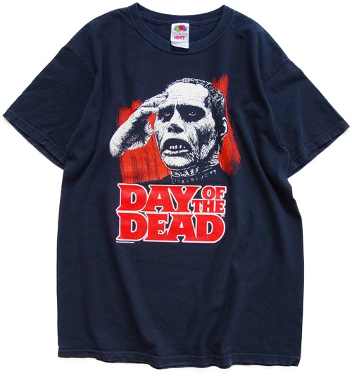 00年代 死霊のえじき 映画 Tシャツ 【M】 ｜ ロメロ ゾンビ DAY OF THE DEAD ホラー ヴィンテージ 古着