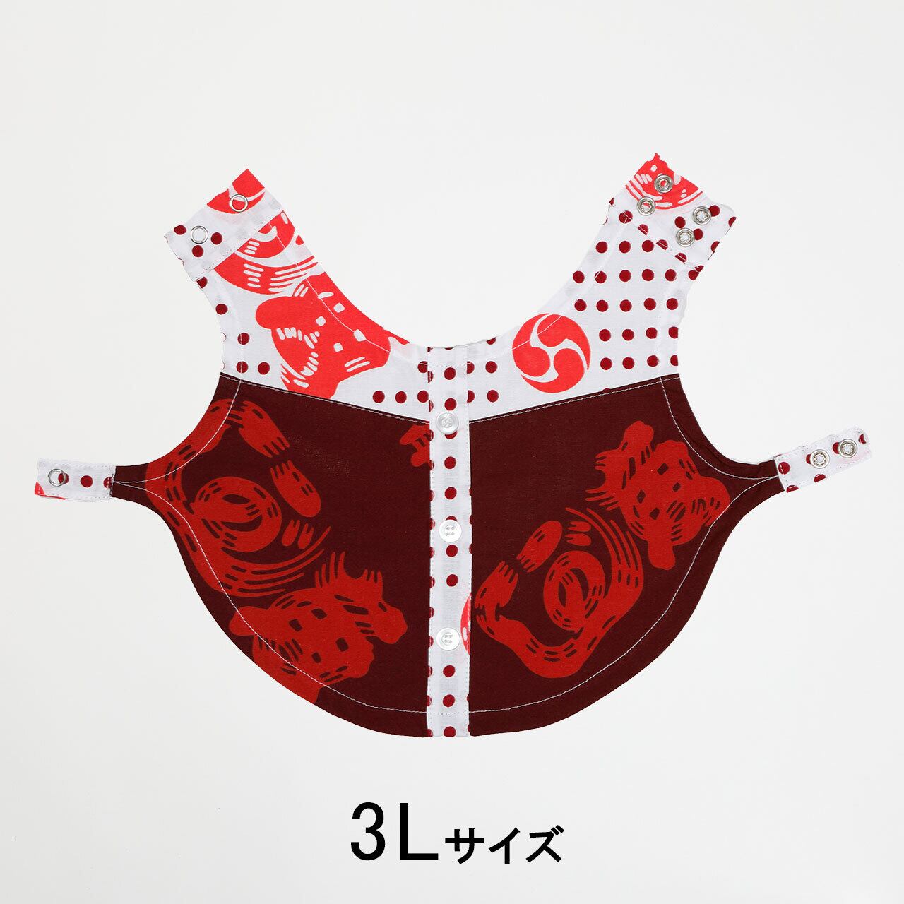 魚河岸 ワンちゃんシャツ 【3Lサイズ】【型番:10010】