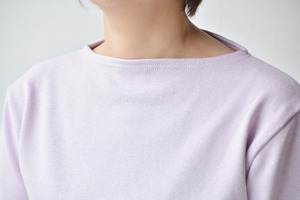 セントジェームス SAINT JAMES 無地ボートネックシャツ(OUESSANT)PARME T1【レターパックプラス可】