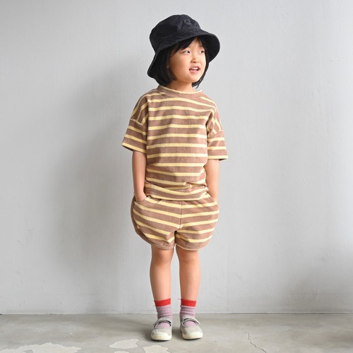 《MINGO. 2023SS》Short / Toweling Mushroom Stripes
