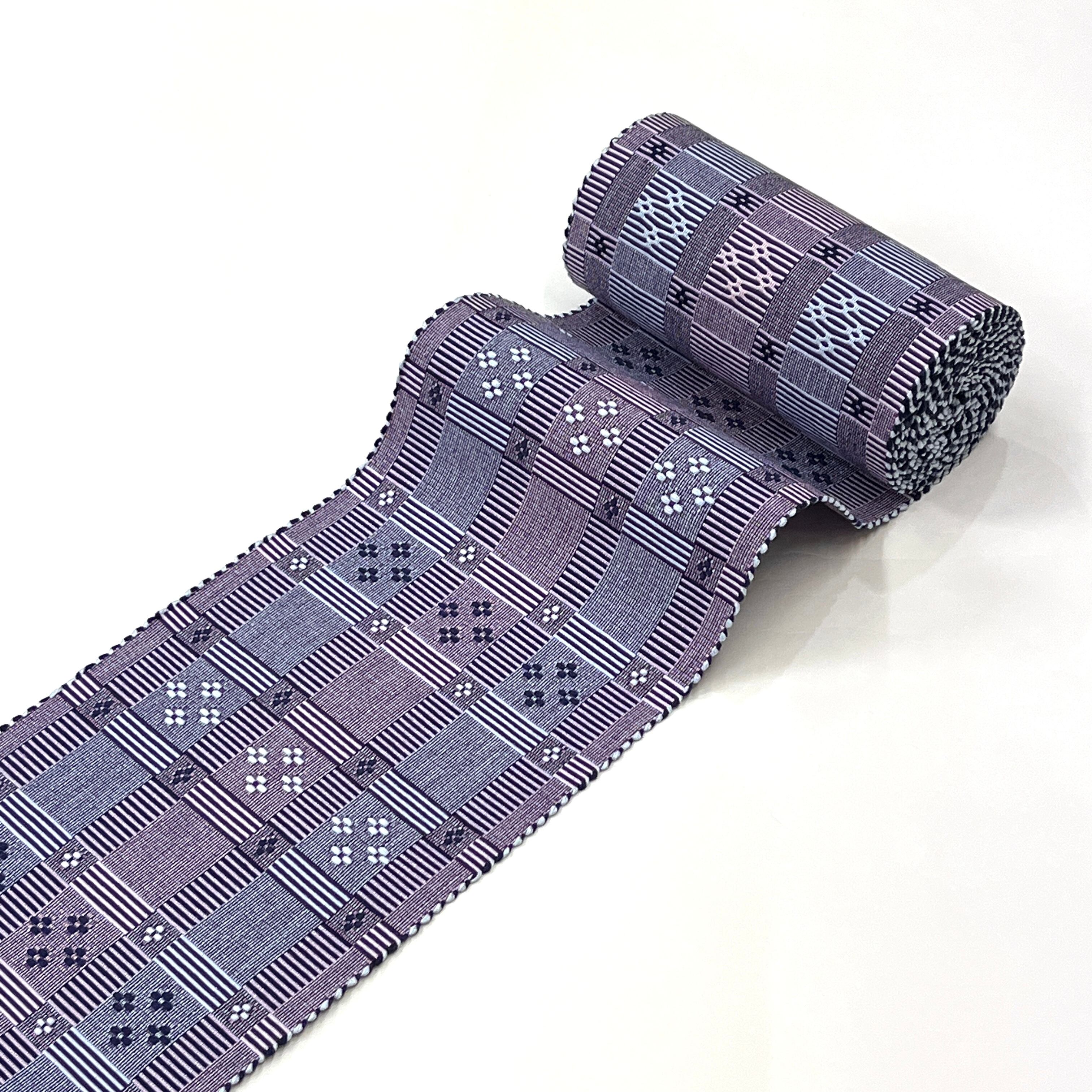 ティータイムです。　　花織　首里織　道頓織　首里花織 首里花織 首里織 半幅帯｜那覇伝統織物事業協同組合