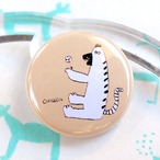 【CHIQON】ROUND 缶バッチ「どうぞ」