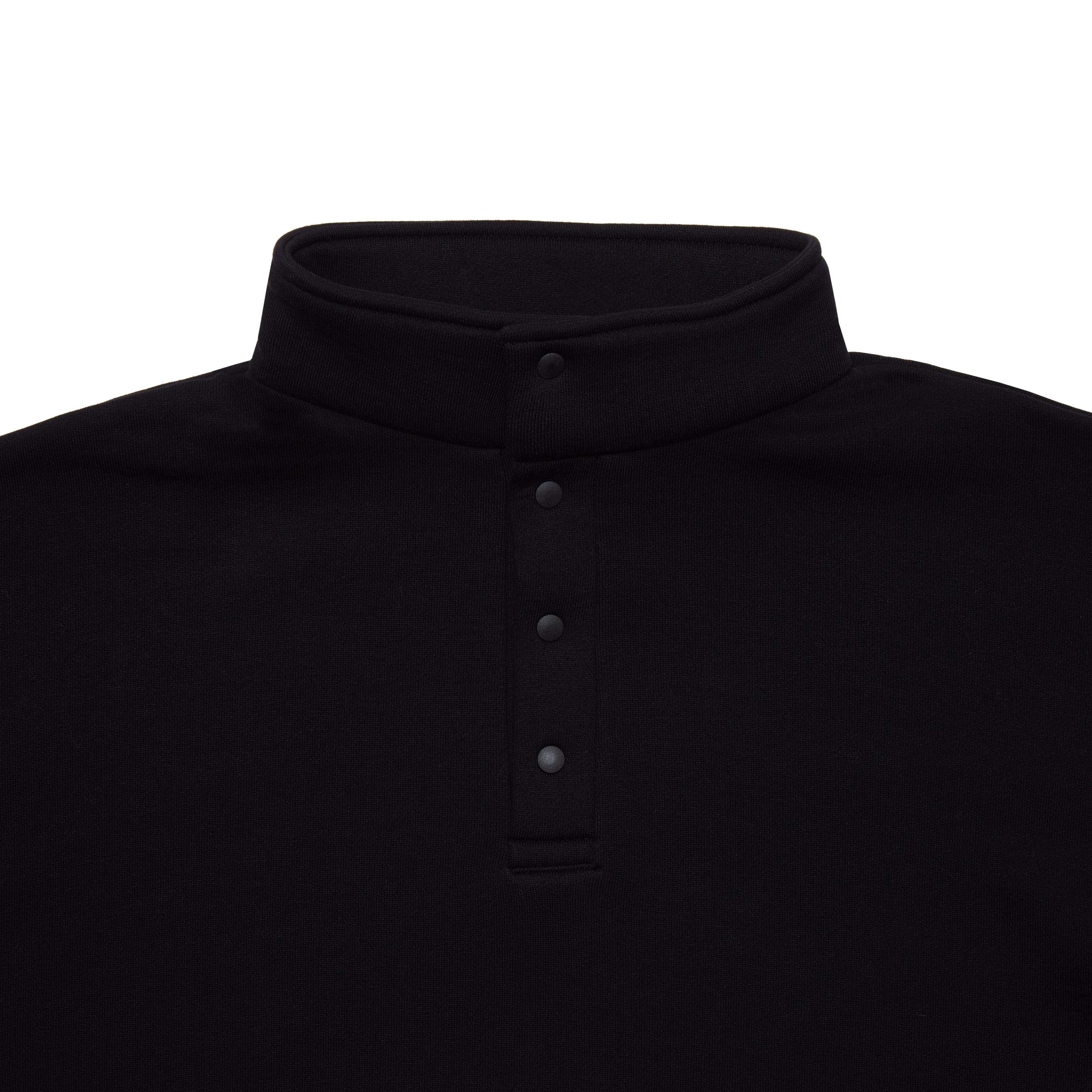 SO ORIGINAL SNAP PULLOVER SWEAT (BLACK) | SO SHOP & HOSTEL NAKAMEGURO