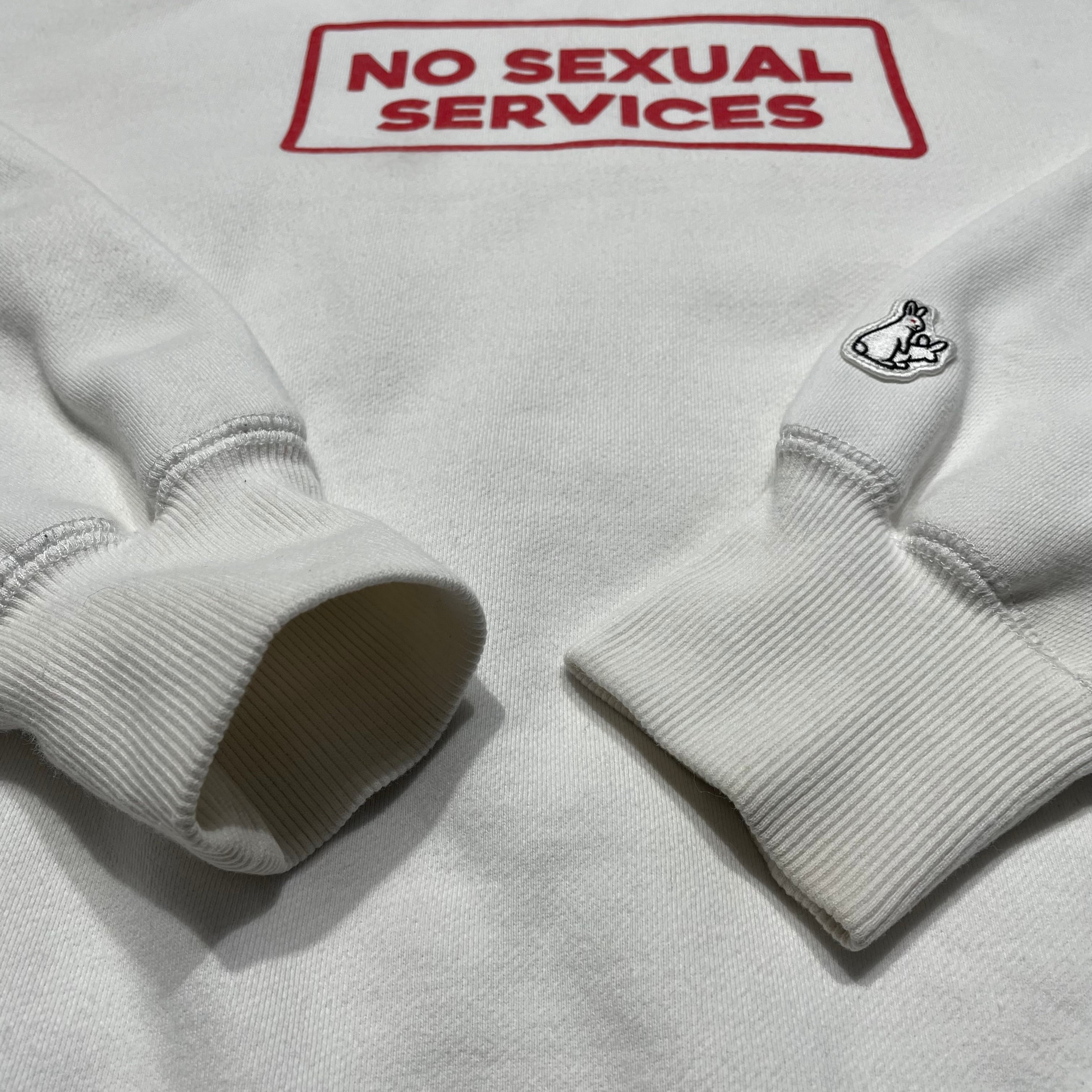 【完売品】FR2 NO SEXUAL SERVICES 頭狂色状兎 スウェット