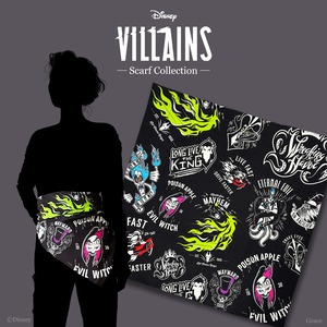 <Disney Villains> Scarf -Sticker Style-