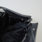 PRADA プラダ レザー ハンドバッグ ブラック BR2613