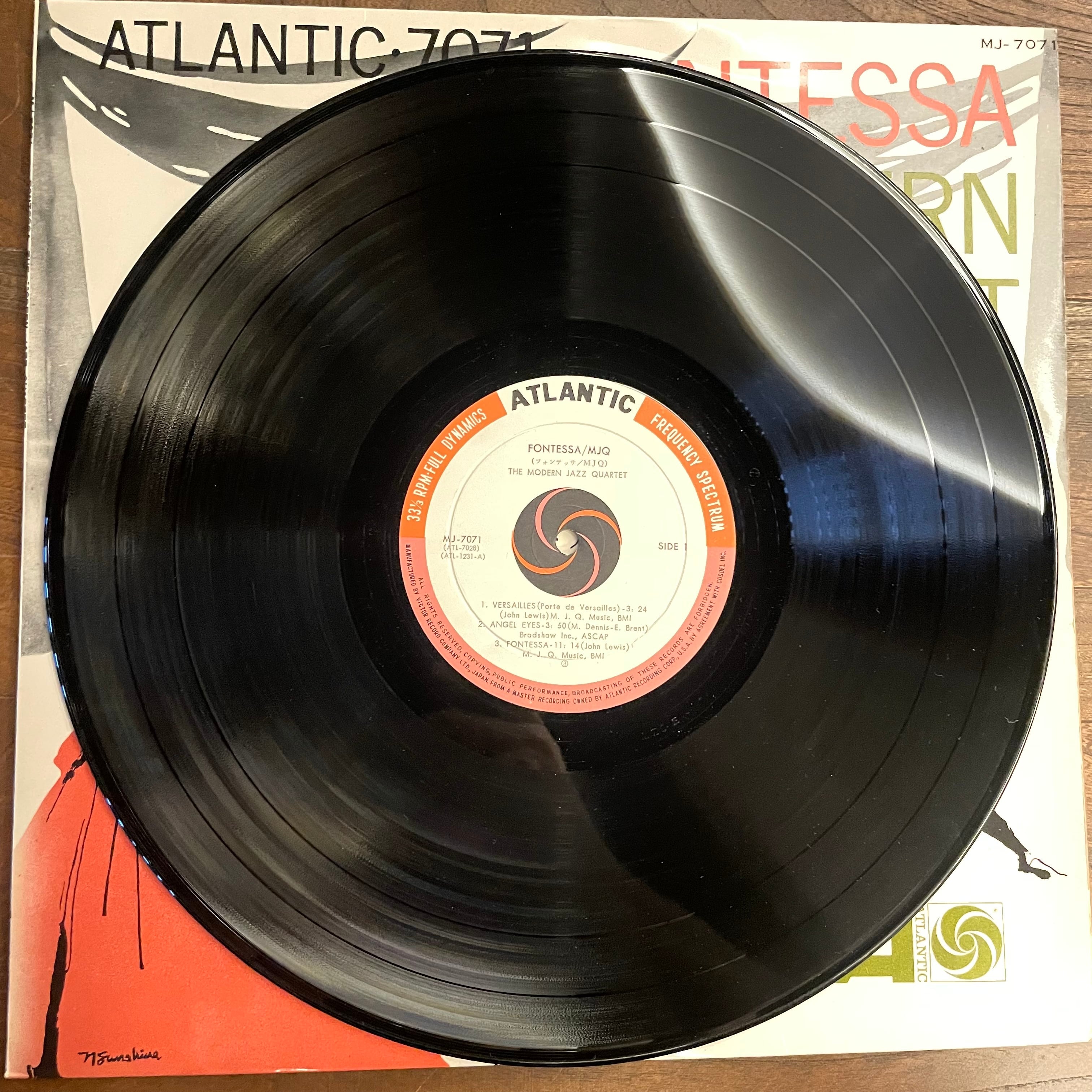 The Modern Jazz Quartet – Fontessa Atlantic MJ-7071 / 1956 USED