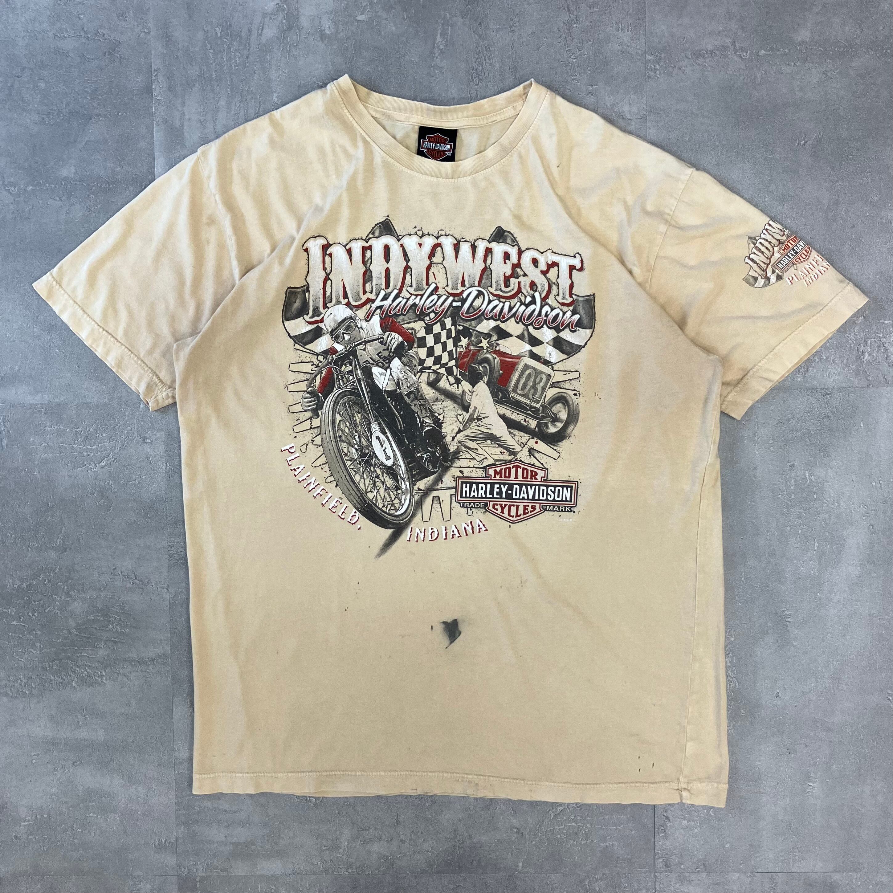 《XL size》Harley-Davidson ハーレーダビッドソン プリントTシャツ No.3181