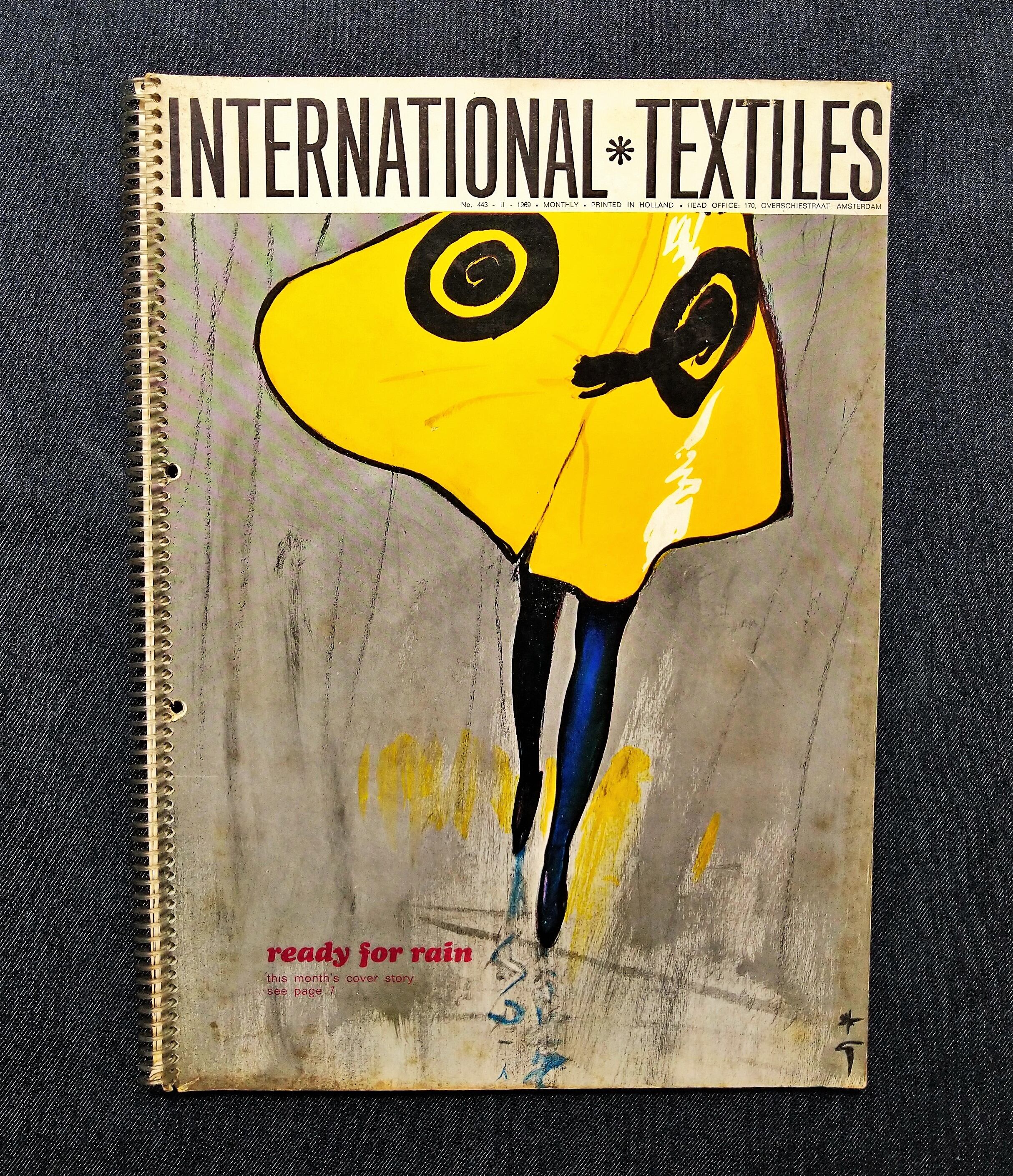 年 ルネ・グリュオー International Textiles Rene Gruau ピエール