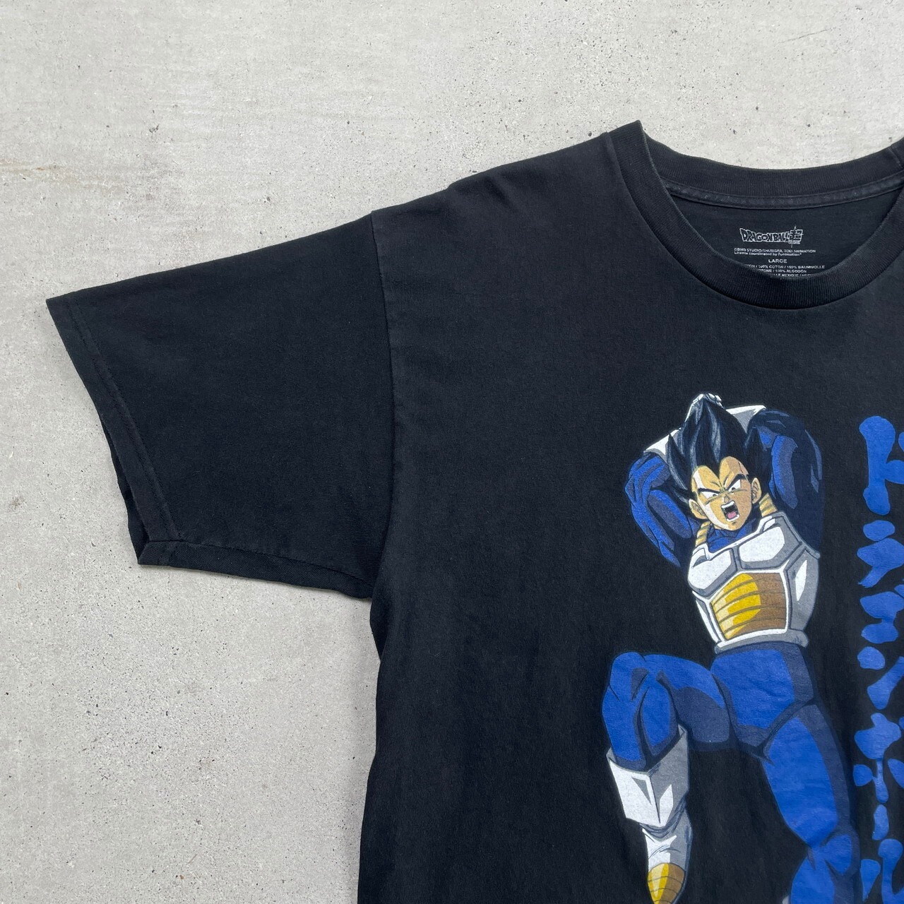 DRAGON BALL SUPER ドラゴンボール超 ベジータ キャラクタープリント T 