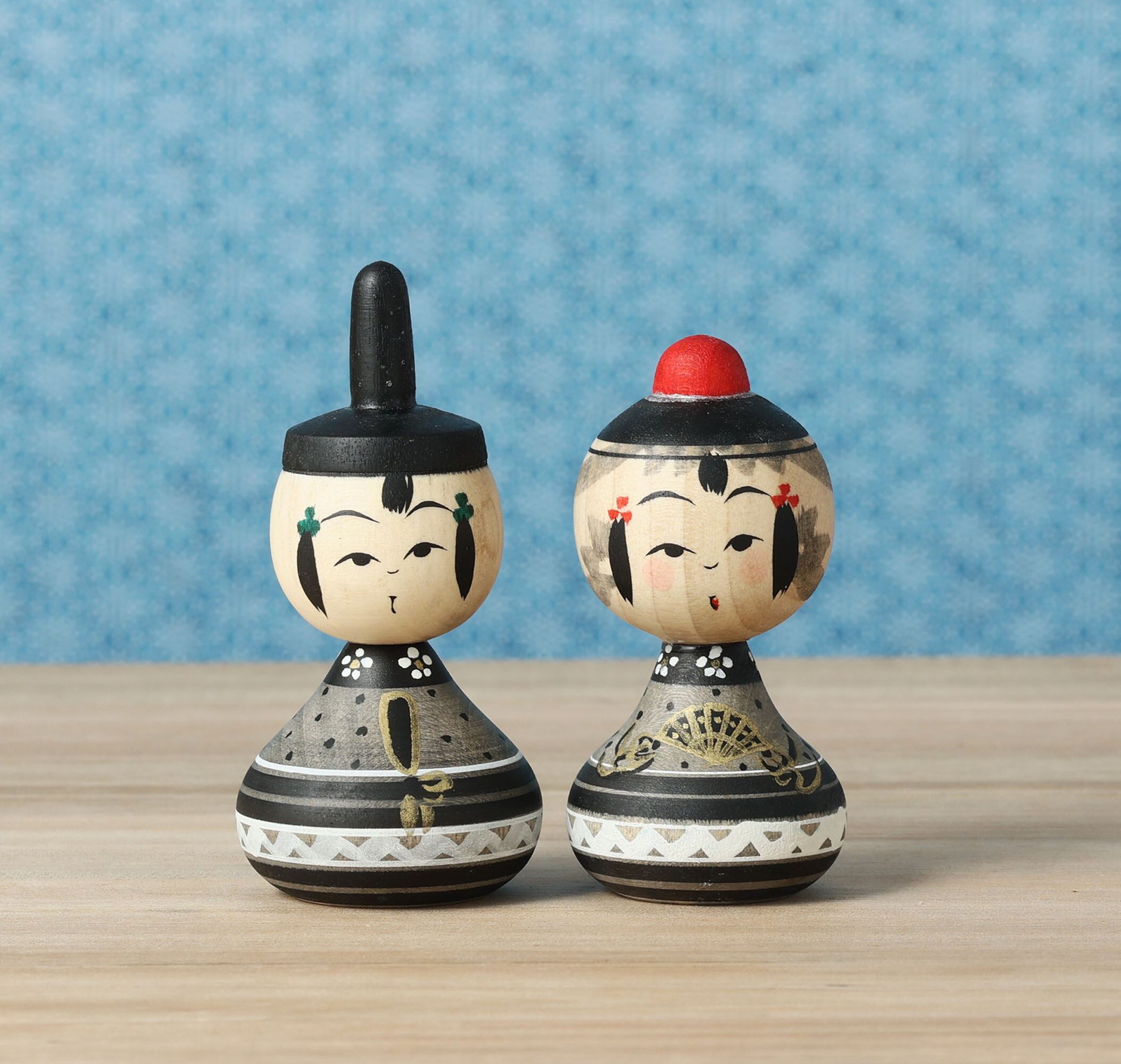 雛こけし Hina kokeshi doll-7 | 池内潮音工人 弥治郎系 Shione